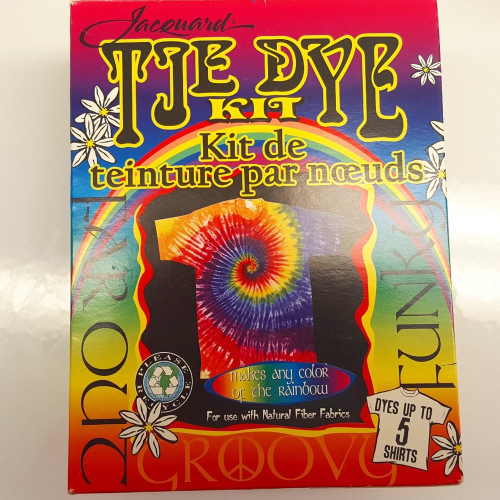 Jacquard Tie Dye Kit *INCOMPLETE: NO SODA ASH DYE FIXER *